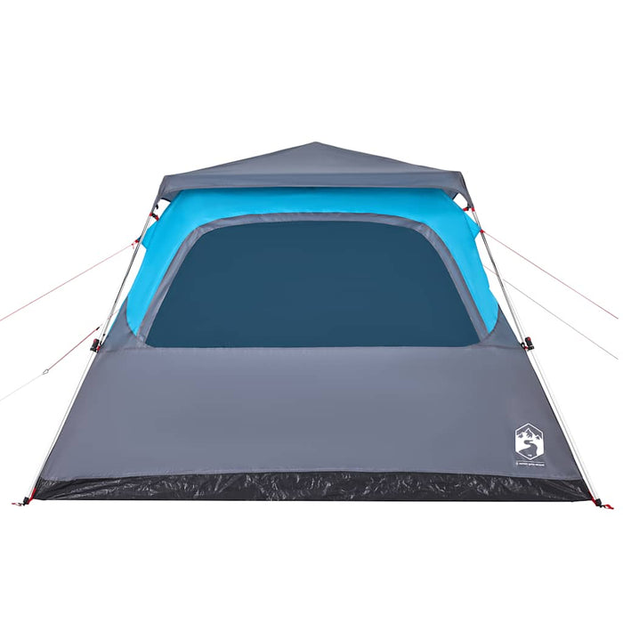 Instant Koepeltent Blauw – Snelontgrendeling – Snelle Opzet & Waterdicht – 4, 6 of 8 Personen - Bivakshop