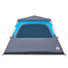 Instant Koepeltent Blauw – Snelontgrendeling – Snelle Opzet & Waterdicht – 4, 6 of 8 Personen - Bivakshop