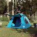 Instant Koepeltent Blauw – Snelontgrendeling – Snelle Opzet & Waterdicht – 4 of 5 Personen - Bivakshop