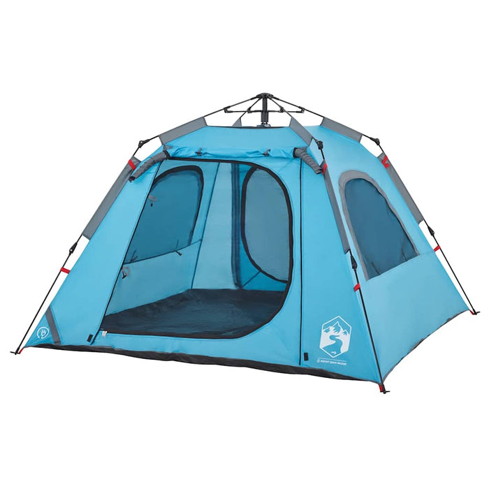 Koepeltent Snelontgrendeling Blauw – 4 & 5 Persoons — Bivakshop
