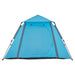 Instant Koepeltent Blauw – Snelontgrendeling – Snelle Opzet & Waterdicht – 4 of 5 Personen - Bivakshop