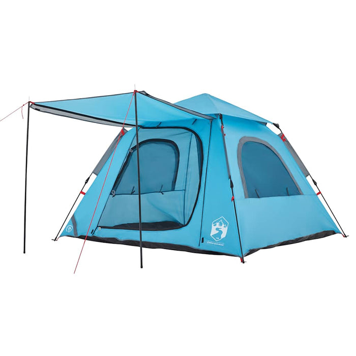 Instant Koepeltent Blauw – Snelontgrendeling – Snelle Opzet & Waterdicht – 4 of 5 Personen - Bivakshop