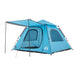 Instant Koepeltent Blauw – Snelontgrendeling – Snelle Opzet & Waterdicht – 4 of 5 Personen - Bivakshop