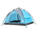 Instant Koepeltent Blauw – Snelontgrendeling – Stabiel & Fris – 3, 4 of 5 Personen - Bivakshop
