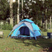 Instant Koepeltent Blauw – Snelontgrendeling – Stabiel & Fris – 3, 4 of 5 Personen - Bivakshop