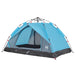 Instant Koepeltent Blauw – Snelontgrendeling – Waterdicht & Snelle Opzet – 2 of 3 Personen - Bivakshop