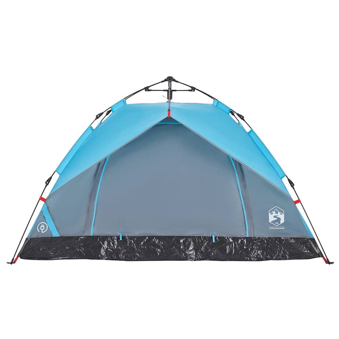 Instant Koepeltent Blauw – Snelontgrendeling – Waterdicht & Snelle Opzet – 2 of 3 Personen - Bivakshop