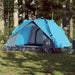 Instant Koepeltent Blauw – Snelontgrendeling – Waterdicht & Snelle Opzet – 2 of 3 Personen - Bivakshop