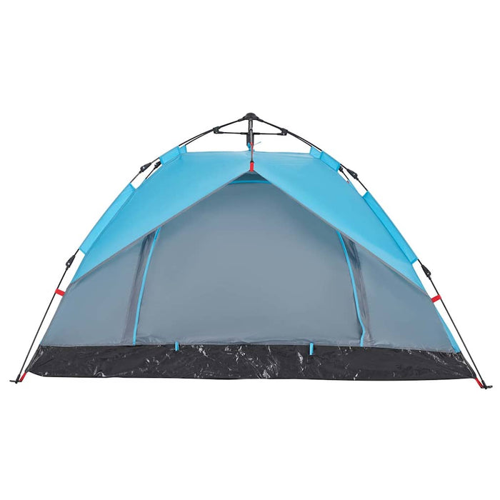 Instant Koepeltent Blauw – Snelontgrendeling – Waterdicht & Snelle Opzet – 2 of 3 Personen - Bivakshop