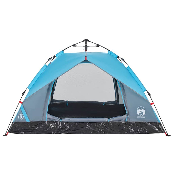 Instant Koepeltent Blauw – Snelontgrendeling – Waterdicht & Snelle Opzet – 2 of 3 Personen - Bivakshop
