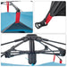 Instant Koepeltent Blauw – Snelontgrendeling – Waterdicht & Snelle Opzet – 2 of 3 Personen - Bivakshop