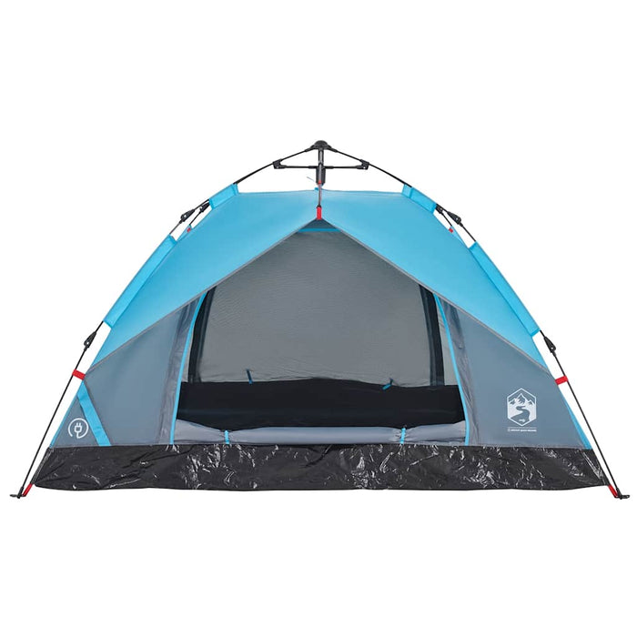 Instant Koepeltent Blauw – Snelontgrendeling – Waterdicht & Snelle Opzet – 2 of 3 Personen - Bivakshop