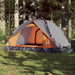Instant Koepeltent – Grijs/Oranje – Snelontgrendeling – 2 - 3 Personen - Bivakshop