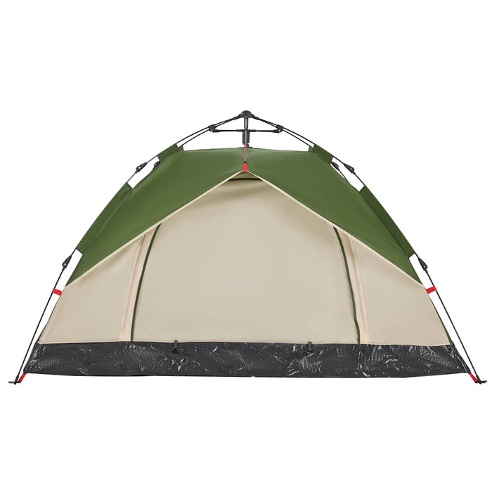 Instant Koepeltent Groen – Snelontgrendeling – Snelle Opzet & Waterdicht – 2 of 3 Personen - Bivakshop