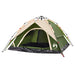 Instant Koepeltent Groen – Snelontgrendeling – Stabiel & Discreet – 3, 4 of 5 Personen - Bivakshop
