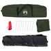 Instant Koepeltent Groen – Snelontgrendeling – Stabiel & Discreet – 3, 4 of 5 Personen - Bivakshop