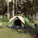 Instant Koepeltent Groen – Snelontgrendeling – Stabiel & Discreet – 3, 4 of 5 Personen - Bivakshop