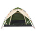 Instant Koepeltent Groen – Snelontgrendeling – Stabiel & Discreet – 3, 4 of 5 Personen - Bivakshop