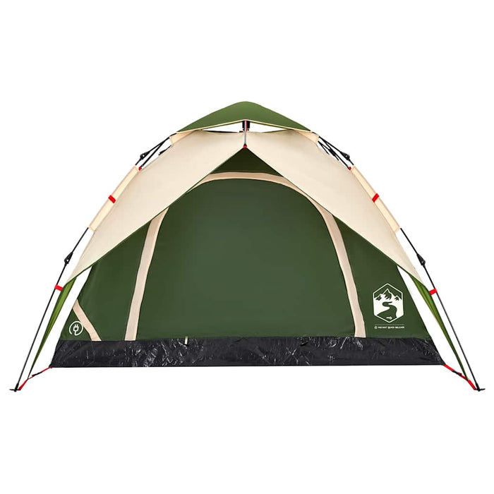 Instant Koepeltent Groen – Snelontgrendeling – Stabiel & Discreet – 3, 4 of 5 Personen - Bivakshop