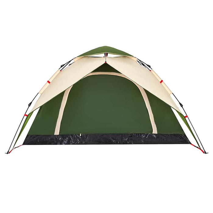 Instant Koepeltent Groen – Snelontgrendeling – Stabiel & Discreet – 3, 4 of 5 Personen - Bivakshop
