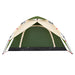 Instant Koepeltent Groen – Snelontgrendeling – Stabiel & Discreet – 3, 4 of 5 Personen - Bivakshop