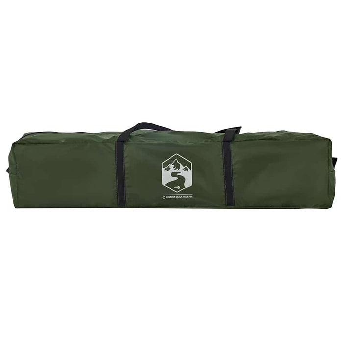 Instant Koepeltent Groen – Snelontgrendeling – Stabiel & Discreet – 3, 4 of 5 Personen - Bivakshop