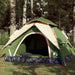 Instant Koepeltent Groen – Snelontgrendeling – Stabiel & Discreet – 3, 4 of 5 Personen - Bivakshop