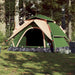 Instant Koepeltent Groen – Snelontgrendeling – Stabiel & Discreet – 3, 4 of 5 Personen - Bivakshop