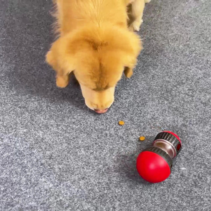 Interactieve voerpuzzelbal – IQ speelgoed voor langzame voeding van hond & kat - Bivakshop