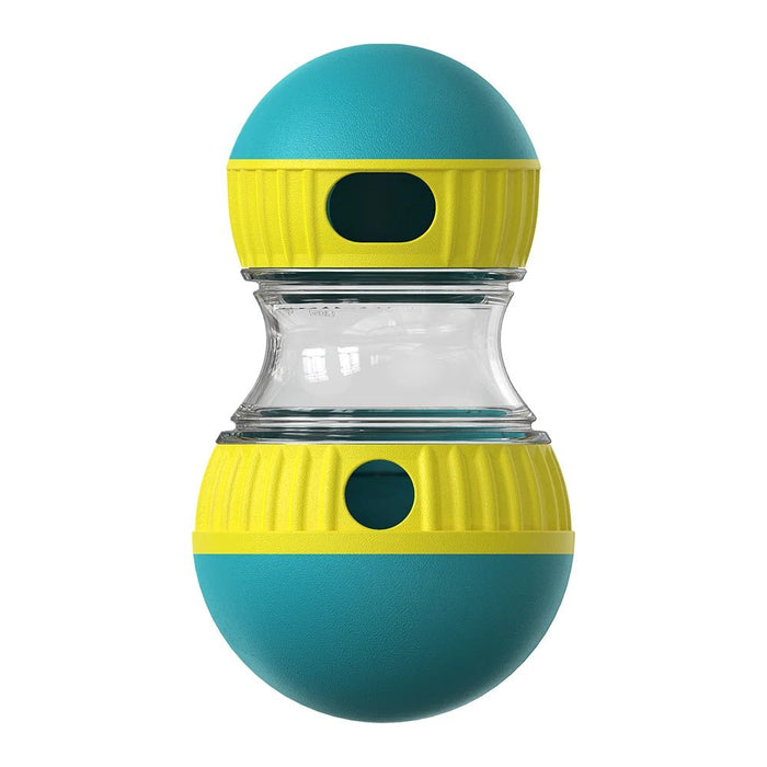 Interactieve voerpuzzelbal – IQ speelgoed voor langzame voeding van hond & kat - Bivakshop