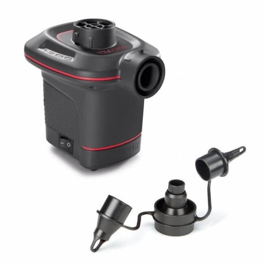 Intex elektrische opblaaspomp - 12V voor snel en efficiënt opblazen - Bivakshop