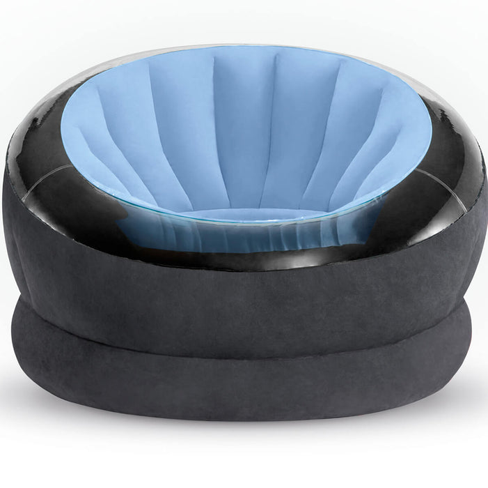 Intex – Empire Loungestoel – Comfortabel – Modern Design (Blauw) - Bivakshop