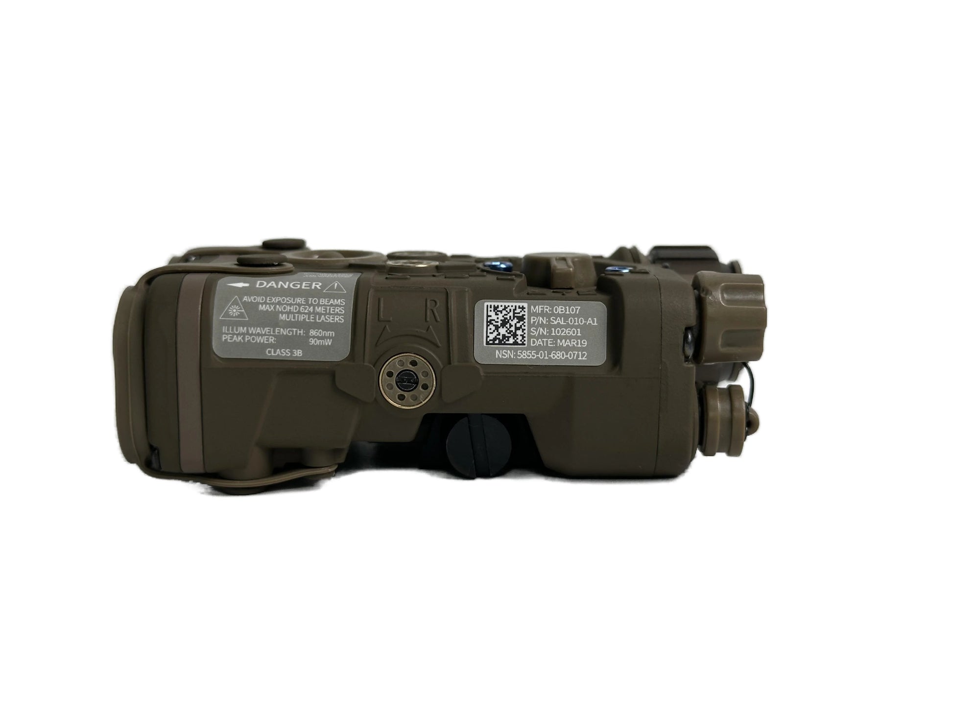 IS - EG NGAL laser pointer – Airsoft LED deluxe ver. met precisieverlichting - Bivakshop