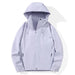 JNLN unisex outdoor jas - Trekking en hiking windbreaker met afneembare capuchon - Bivakshop
