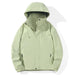 JNLN unisex outdoor jas - Trekking en hiking windbreaker met afneembare capuchon - Bivakshop