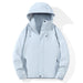 JNLN unisex outdoor jas - Trekking en hiking windbreaker met afneembare capuchon - Bivakshop