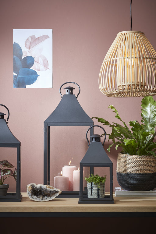 Jorck – Ronde Mand Set van 3 – Zwart – H24 x Ø26 cm – Stijlvol & Praktisch - Bivakshop