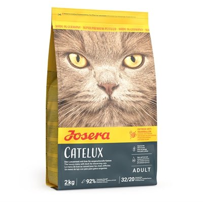 Josera - Catelux - Anti - Haarbal & Fijnproevers - Kattenvoeding - 2 kg & 10 kg - Bivakshop