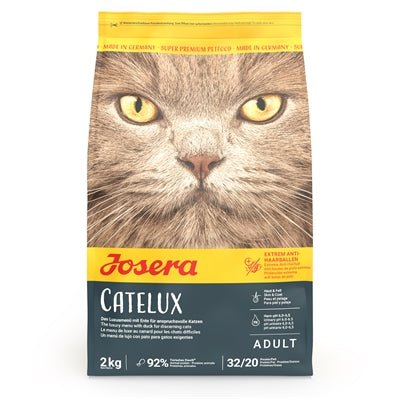 Josera - Catelux - Anti - Haarbal & Fijnproevers - Kattenvoeding - 2 kg & 10 kg - Bivakshop