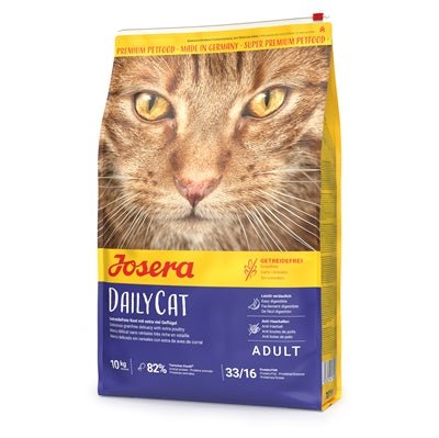 Josera - Dailycat - Graanvrij & Gevogelte - Kattenvoeding - 2 kg & 10 kg - Bivakshop