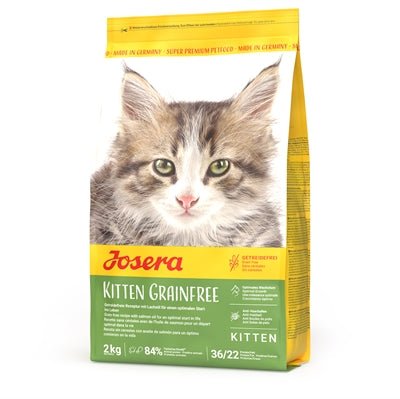 Josera - Kitten Grainfree - Kittens & Drachtige Katten - Kattenvoeding - 2 kg & 10 kg - Bivakshop