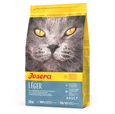 Josera - Leger - Gewichtsbeheersing & Gecastreerde Katten - Kattenvoeding - 2 kg & 10 kg - Bivakshop