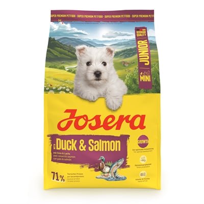 Josera - Mini Junior Duck / Salmon - Puppyvoeding - 3 kg - Bivakshop