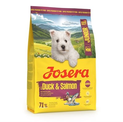 Josera - Mini Junior Duck / Salmon - Puppyvoeding - 3 kg - Bivakshop