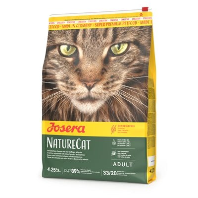 Josera - Naturecat - Graanvrij & Actieve Katten - Kattenvoeding - 2 kg & 10 kg - Bivakshop