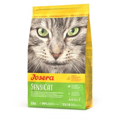 Josera - Sensicat - Gevoelige Maag & Kieskeurige Katten - Kattenvoeding - 2 kg & 10 kg - Bivakshop