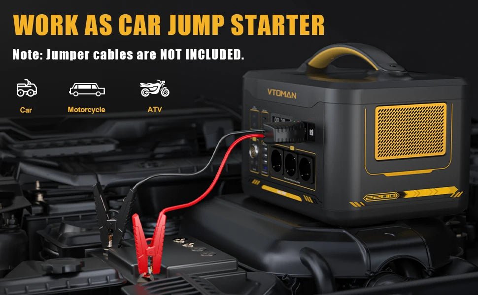 JUMP 2200 - Accu Generator – 828Wh/1548Wh LiFePO4 - Bivakshop