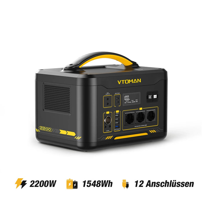 JUMP 2200 - Accu Generator – 828Wh/1548Wh LiFePO4 - Bivakshop