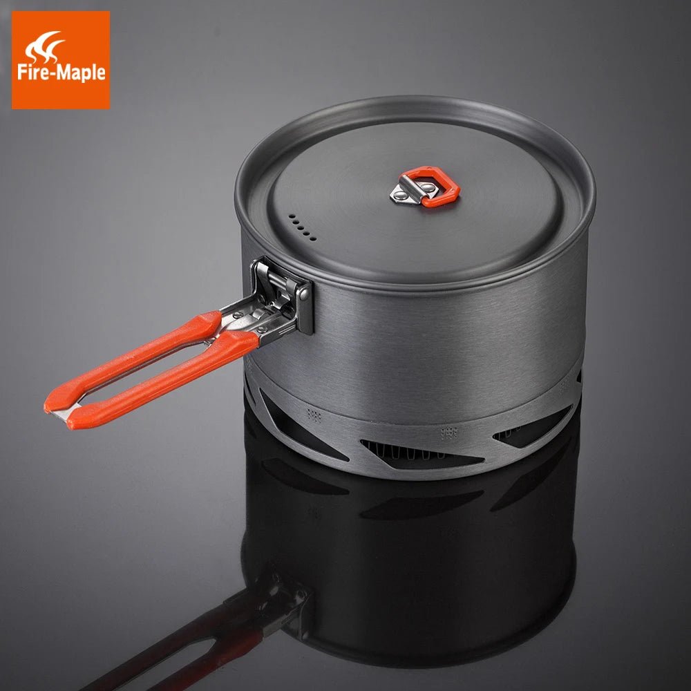 Kampeerketel 1.5L - Opvouwbaar met warmtewisselaar - Lichtgewicht voor outdoor - Bivakshop