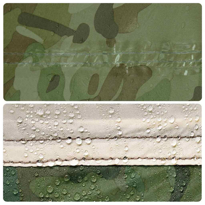 Kampeerluifel – Waterdichte luifel – Camouflage – Compact ontwerp – Diverse maten - Bivakshop
